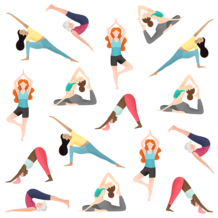 pattern yoga